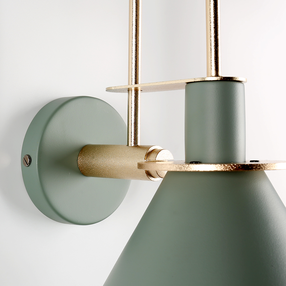modern minimalist fali lámpa oliva 4
