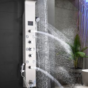 Aqualux ledes hidromasszázs zuhanypanel