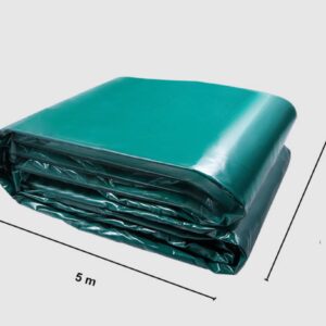 5m x 9m zöld PVC takaróponyva
