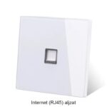 Internet (RJ45) aljzat