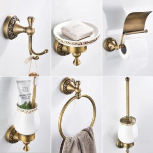 Vintora antik bronz fürdőszobai kiegészítő család