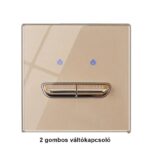2 gombos váltókapcsoló