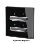 4 gombos kapcsoló