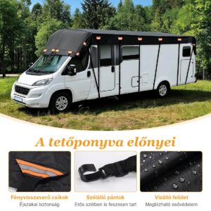 Viatora vízálló lakóautó tetőponyva